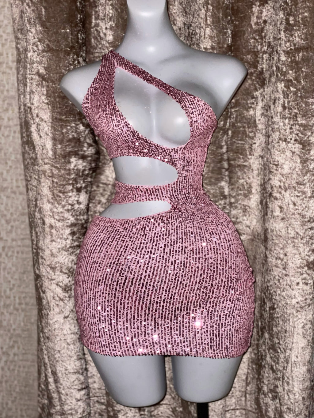 pink arielle dress - L.K.S The Brand